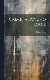 bokomslag Criminalpsychologie