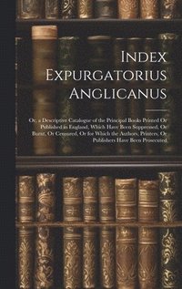 bokomslag Index Expurgatorius Anglicanus