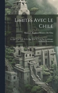 bokomslag Limites Avec Le Chile