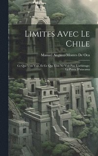 bokomslag Limites Avec Le Chile