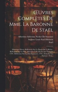 bokomslag OEuvres Compltes De Mme. La Baronne De Stal