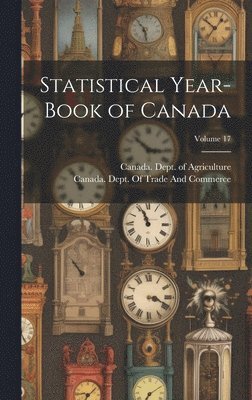 bokomslag Statistical Year-Book of Canada; Volume 17