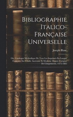 Bibliographie Italico-Française Universelle