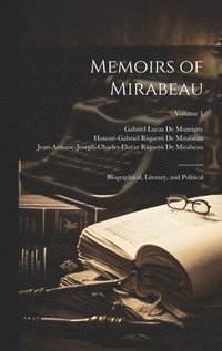 bokomslag Memoirs of Mirabeau