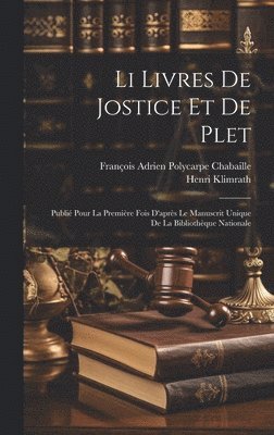 Li Livres De Jostice Et De Plet 1