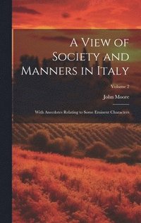 bokomslag View of Society and Manners in Italy