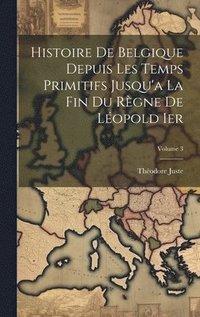 bokomslag Histoire De Belgique Depuis Les Temps Primitifs Jusqu'a La Fin Du Rgne De Lopold Ier; Volume 3