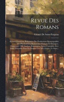 bokomslag Revue Des Romans