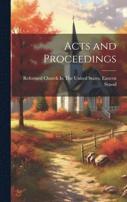 Acts and Proceedings 1