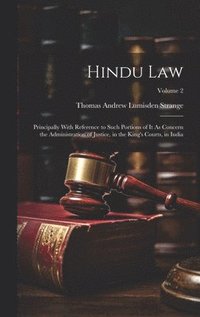 bokomslag Hindu Law