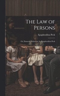 bokomslag The Law of Persons