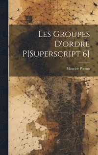 bokomslag Les Groupes D'ordre P[Superscript 6]