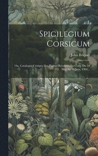 bokomslag Spicilegium Corsicum