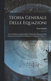 bokomslag Teoria Generale Delle Equazioni