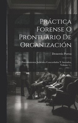 bokomslag Prctica Forense O Prontuario De Organizacin