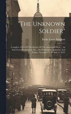 bokomslag "the Unknown Soldier"