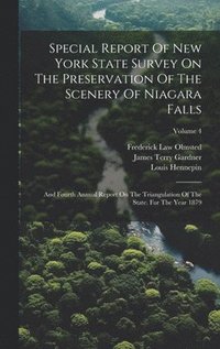 bokomslag Special Report Of New York State Survey On The Preservation Of The Scenery Of Niagara Falls