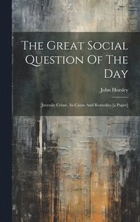 bokomslag The Great Social Question Of The Day