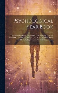 bokomslag Psychological Year Book