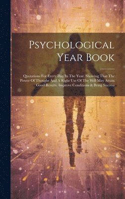 Anonymous - Psychological Year Book, Inbunden