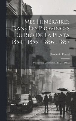 bokomslag Mes Itinraires Dans Les Provinces Du Rio De La Plata 1854 - 1855 - 1856 - 1857