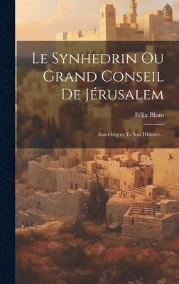 bokomslag Synhedrin Ou Grand Conseil De Jérusalem