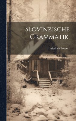 bokomslag Slovinzische Grammatik.