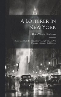 bokomslag A Loiterer In New York
