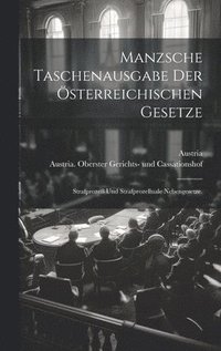 bokomslag Manzsche Taschenausgabe der österreichischen Gesetze