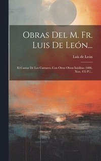 bokomslag Obras Del M. Fr. Luis De Len...