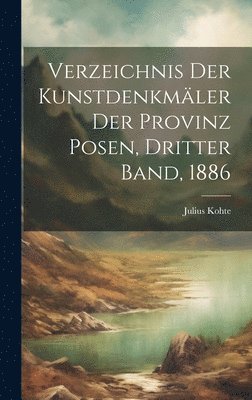 bokomslag Verzeichnis der Kunstdenkmler der Provinz Posen, Dritter Band, 1886