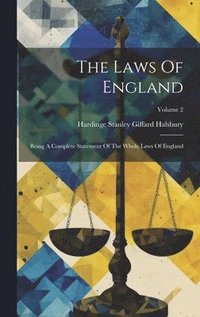 bokomslag The Laws Of England