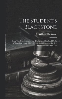 bokomslag The Student's Blackstone