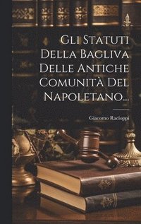 bokomslag Gli Statuti Della Bagliva Delle Antiche Comunit Del Napoletano...