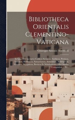 bokomslag Bibliotheca Orientalis Clementino-vaticana