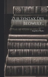 bokomslag Zur Syntax Des Bewulf...