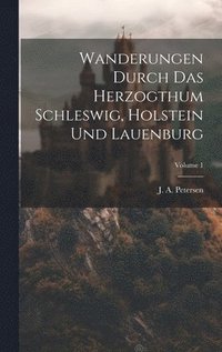 bokomslag Wanderungen Durch Das Herzogthum Schleswig, Holstein Und Lauenburg; Volume 1