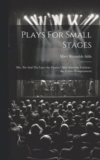 bokomslag Plays For Small Stages