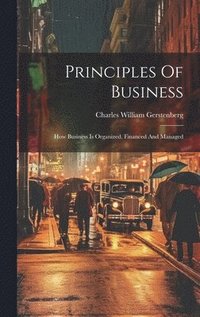 bokomslag Principles Of Business