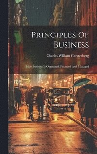 bokomslag Principles Of Business