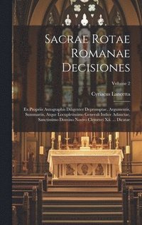 bokomslag Sacrae Rotae Romanae Decisiones