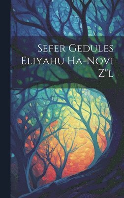 bokomslag Sefer Gedules Eliyahu Ha-novi Z"l