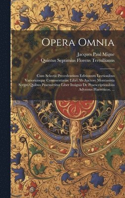 bokomslag Opera Omnia