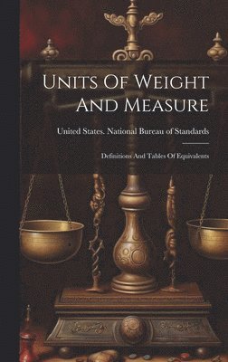 bokomslag Units Of Weight And Measure