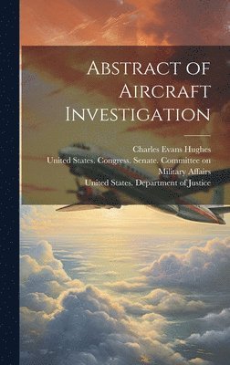 bokomslag Abstract of Aircraft Investigation