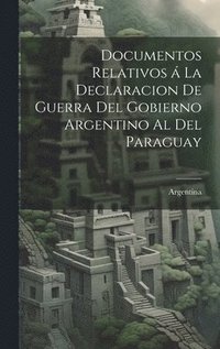 bokomslag Documentos relativos a&#769; la declaracion de guerra del gobierno argentino al del Paraguay