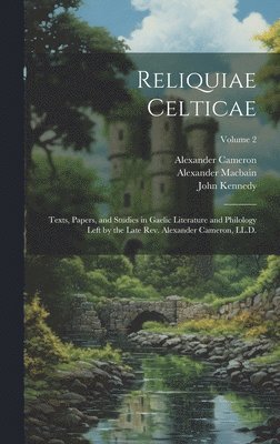 bokomslag Reliquiae Celticae