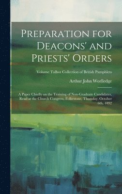 Preparation for Deacons' and Priests' Orders 1