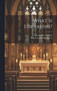 bokomslag What is Liberalism?