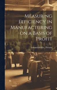 bokomslag Measuring Efficiency in Manufacturing on a Basis of Profit